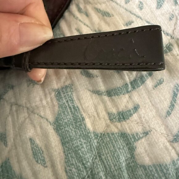 Coach Limited Edition 'Cambridge' Leather Zip Top Tote Satchel in Plum 14083 - Picture 8 of 12